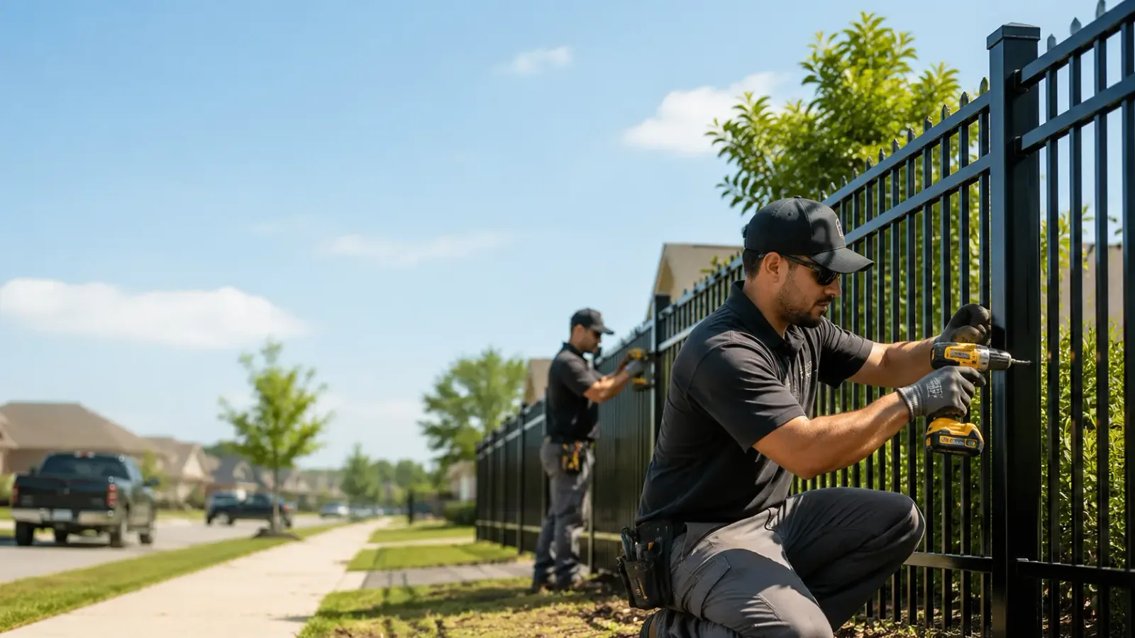 Metal Fence Installation in Metuchen, NJ